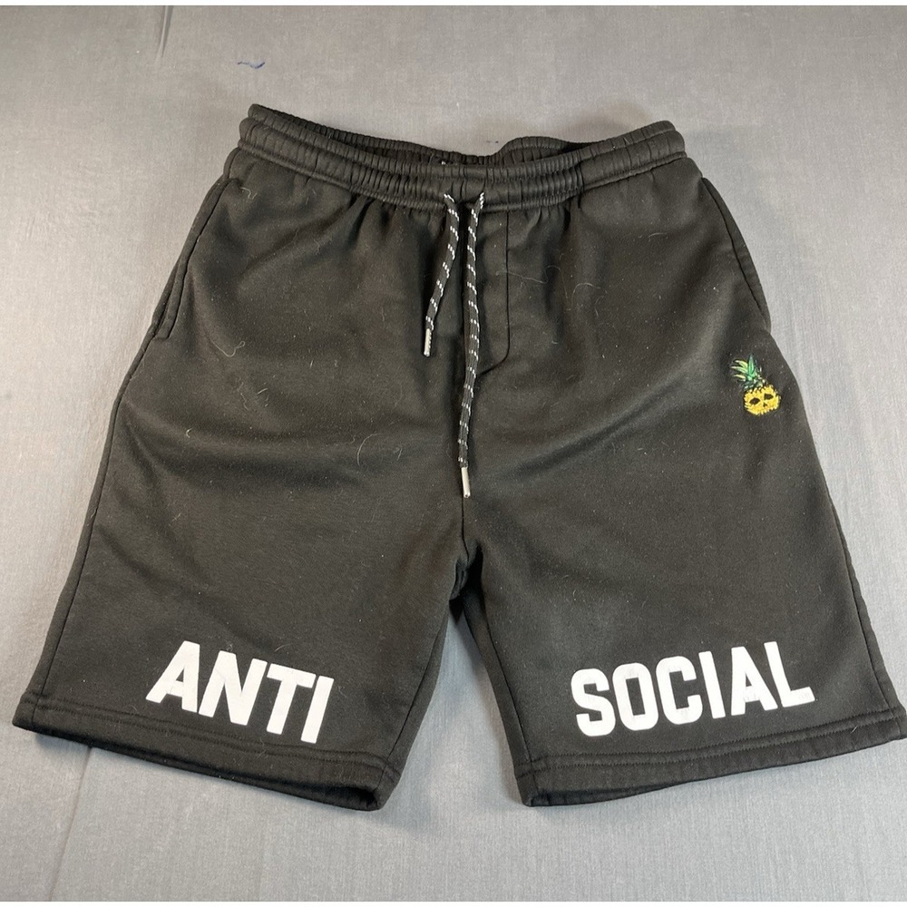 Public Record Anti Social Sweatshorts Mens Large back pocket embroidered logo